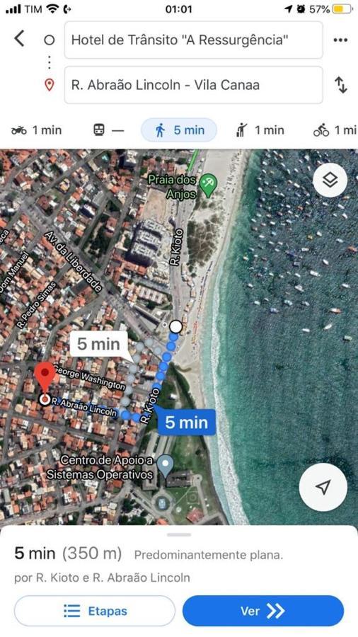 Casa Terrea A 2 Min Da Praia Dos Anjos Араял до Кабо Екстериор снимка
